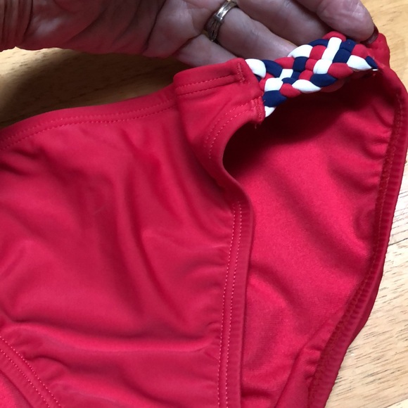 S0 Red White & Blue Medium Bathing Suit - Picture 3 of 8